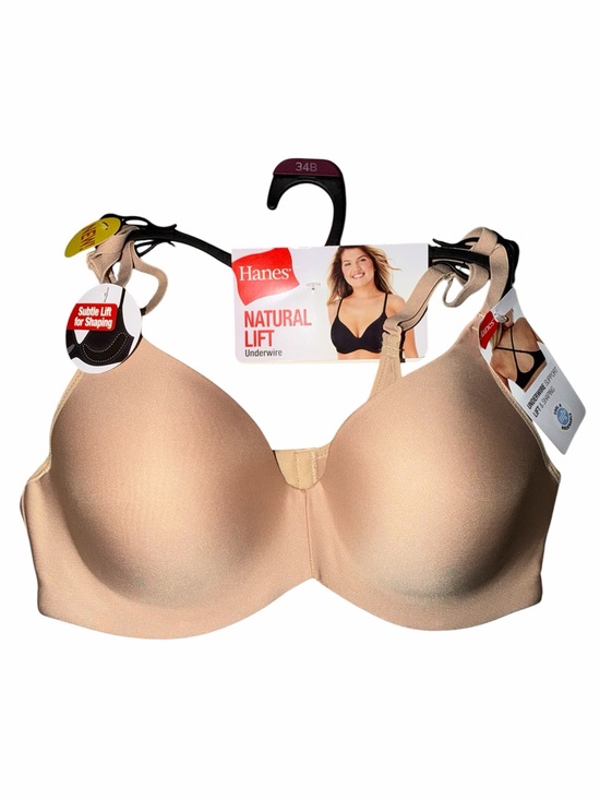 Hanes Other - Hanes Natural Lift Underwire Bra - Nude